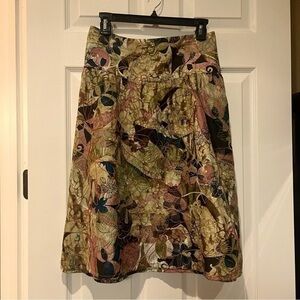 𝅺VINTAGE Chico’s Silk Skirt